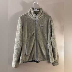 Women’s Patagonia Los Gatos Tan Sherpa Size Large